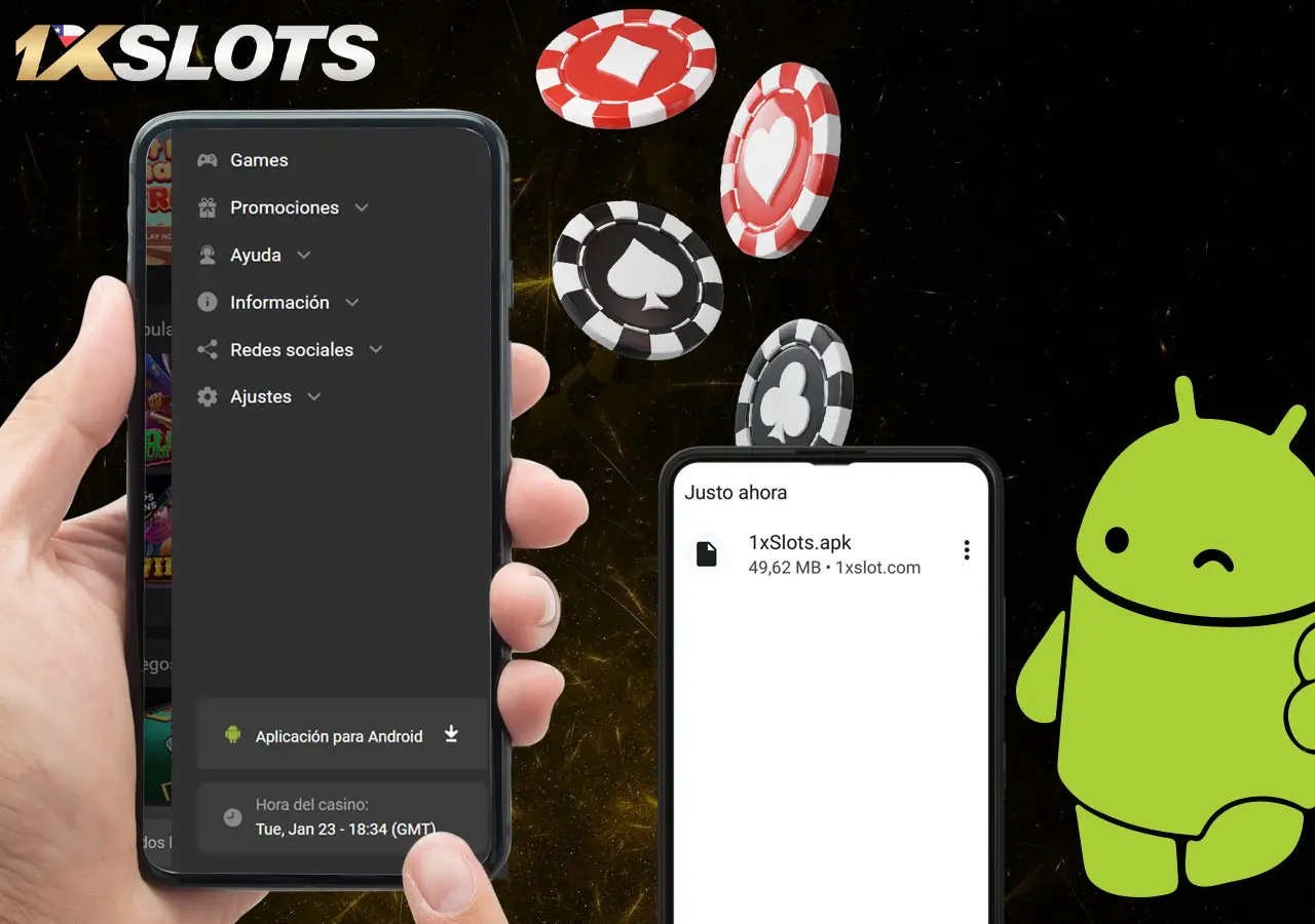 Descargar 1xSlots en tu Dispositivo Android y Comienza a Jugar