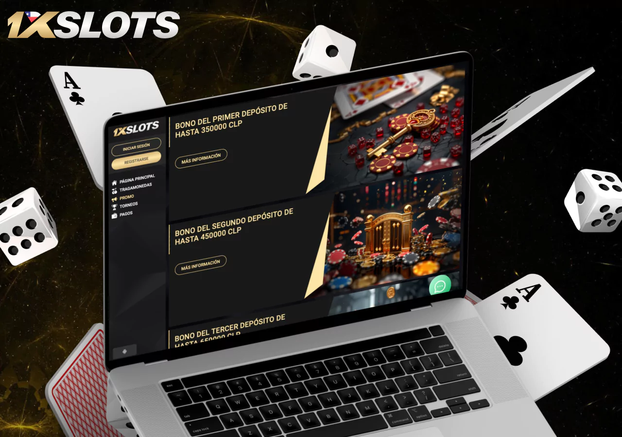 Bono de juegos en el casino en línea 1xSlots