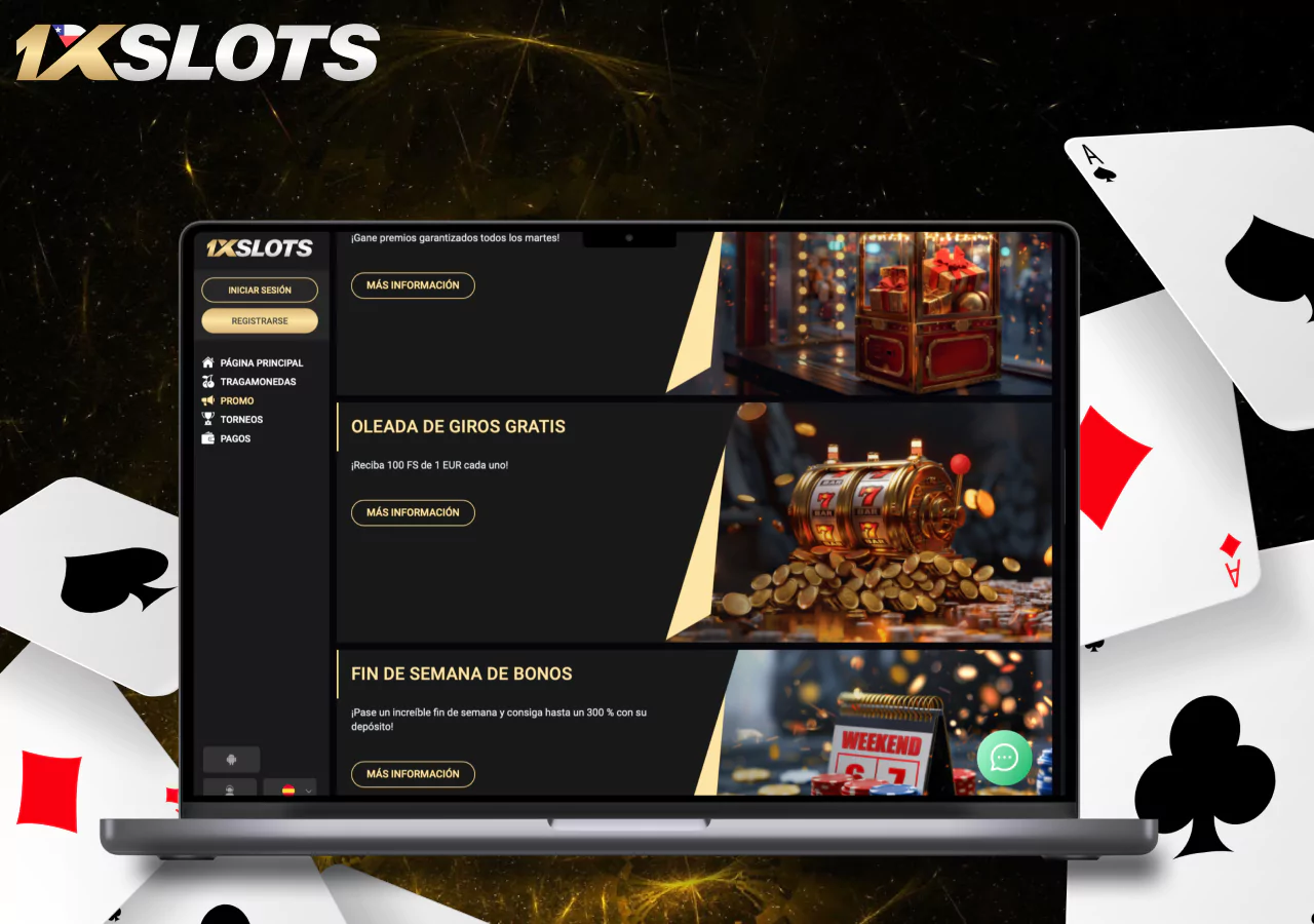 Más ofertas de juegos de casino en Chile
